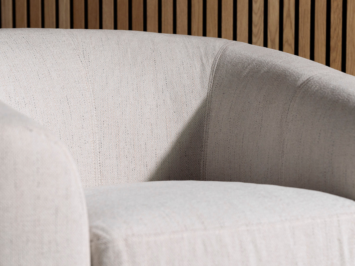 Dahlia Eco Natural Swivel Chair