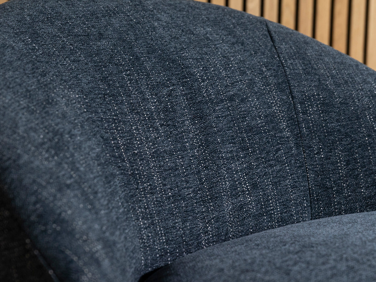Abelia Eco Blue Swivel Chair