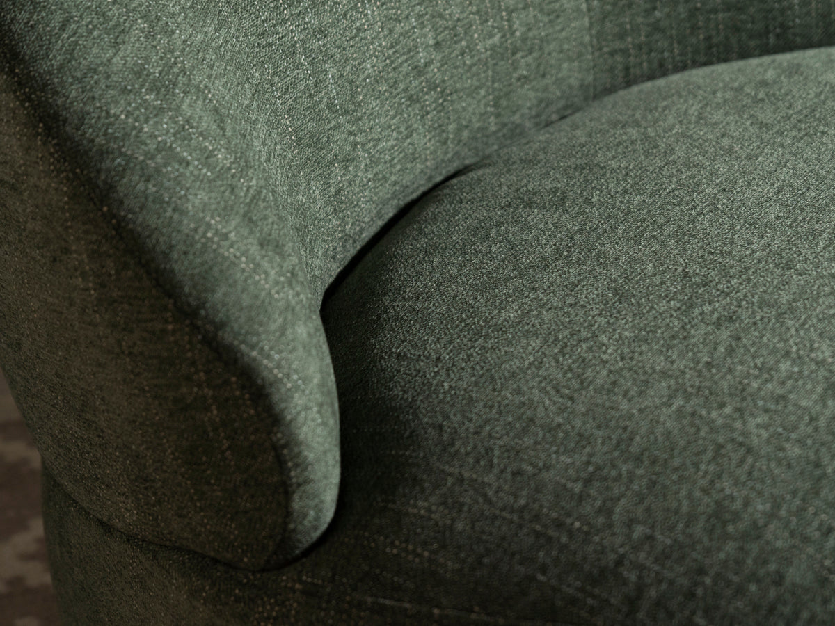 Abelia Eco Green Swivel Chair