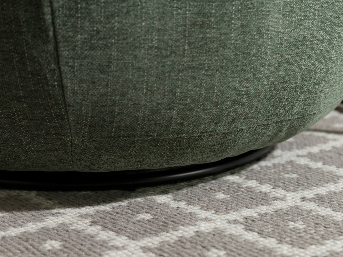 Abelia Eco Green Swivel Chair