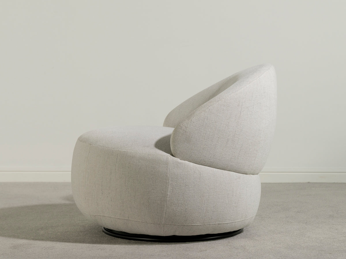 Abelia Eco Natural Swivel Chair