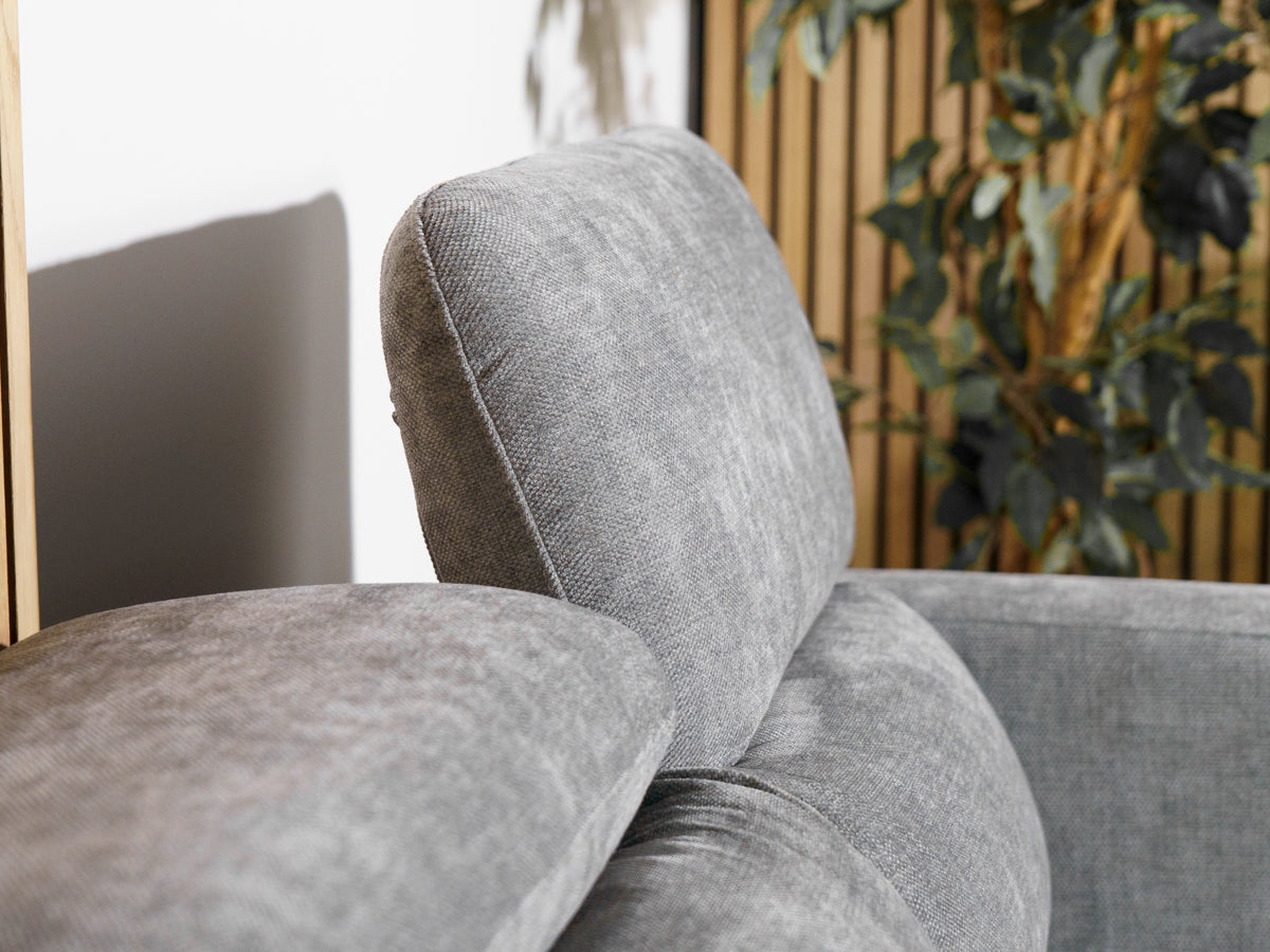 Olive Grey 2 Seater