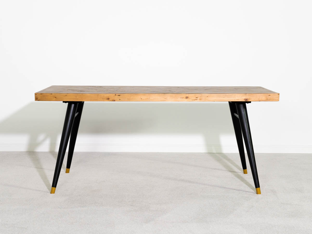 Mode Fixed Top Dining Table (180cm) & Grey Auburn Dining Chairs