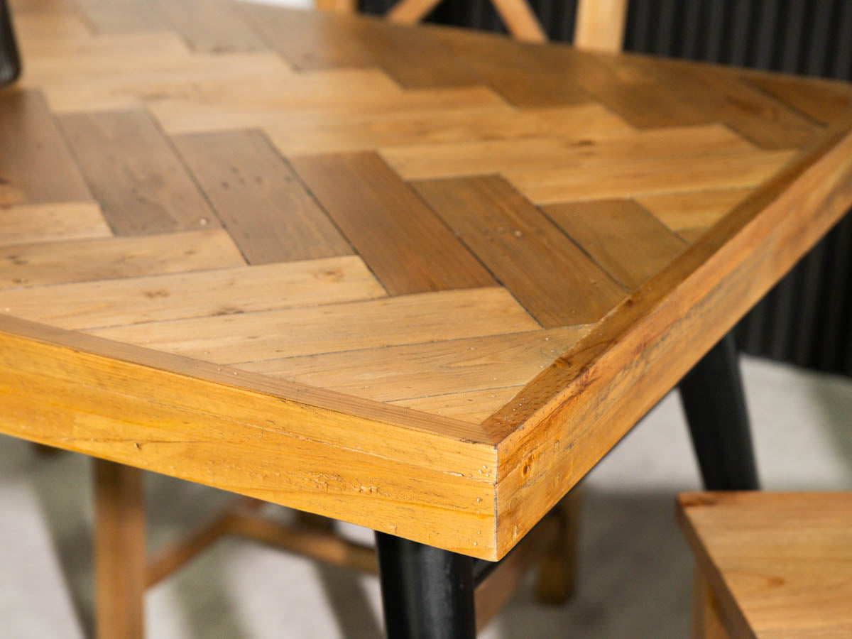 Mode Fixed Top Dining Table (180cm) & Bench