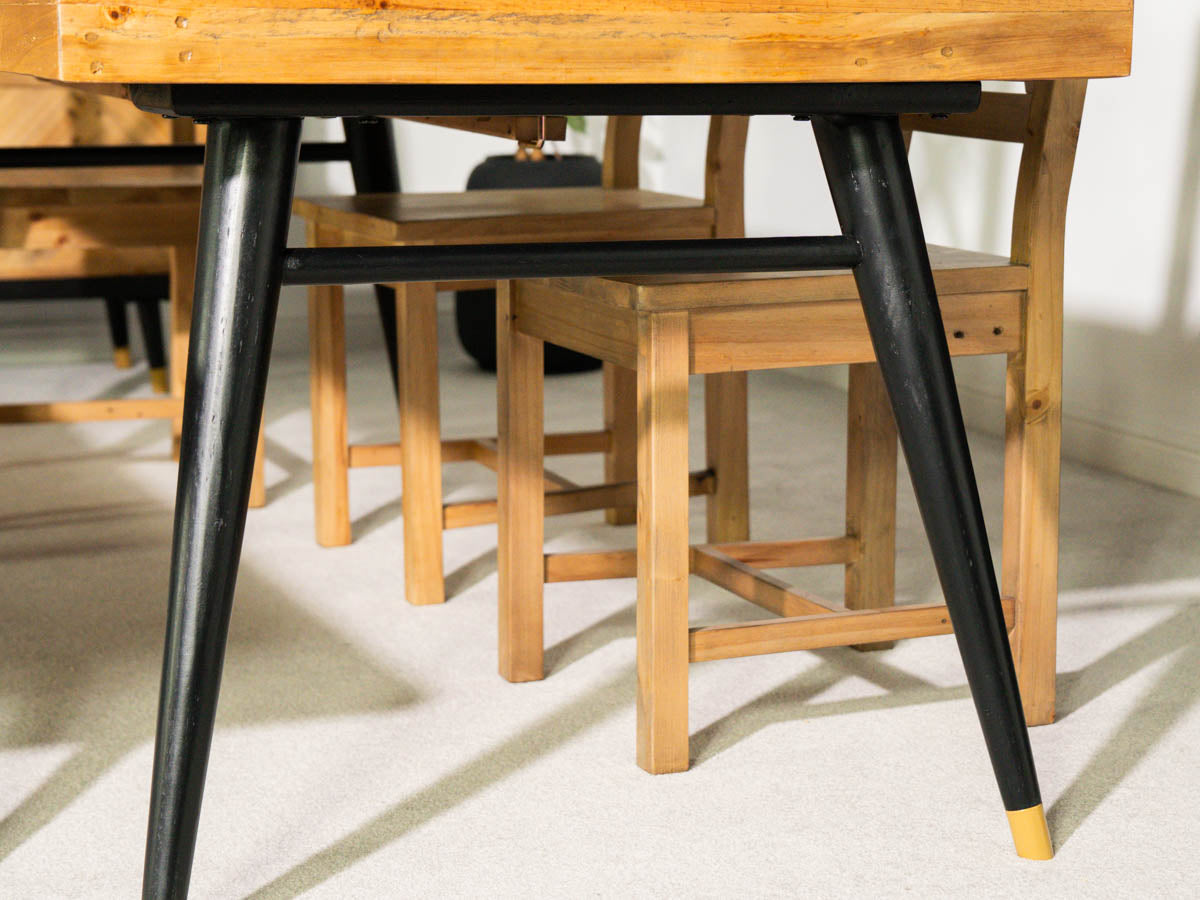 Mode 180-240cm Extendable Dining Table & Bogart Dining Chairs