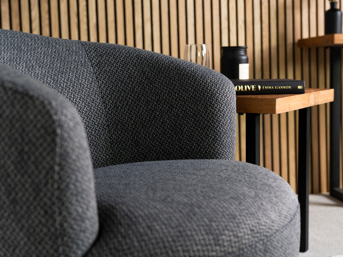 Adelaide Eco Navy Swivel Chair