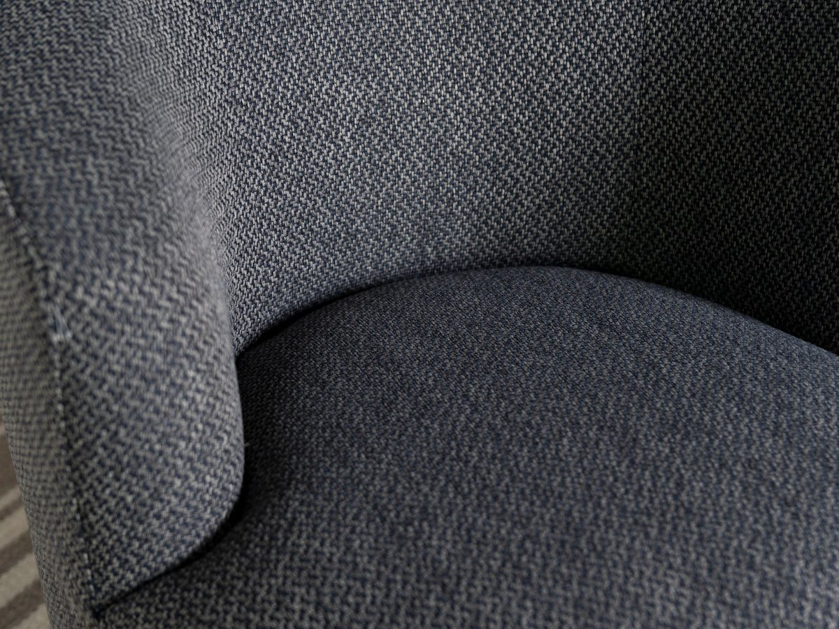Adelaide Eco Navy Swivel Chair