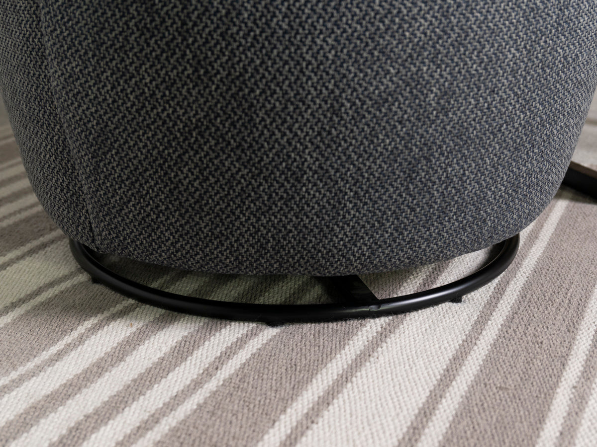 Adelaide Eco Navy Swivel Chair