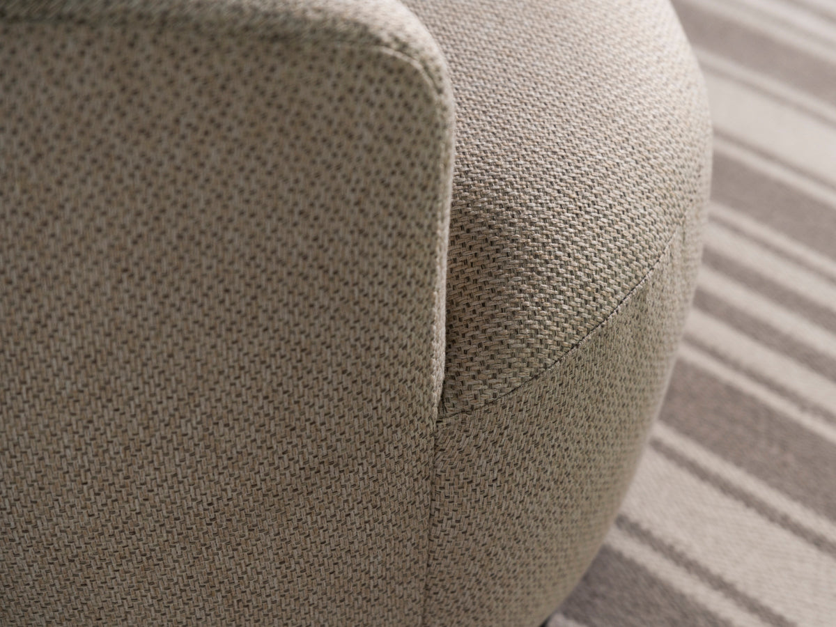Adelaide Eco Beige Swivel Chair