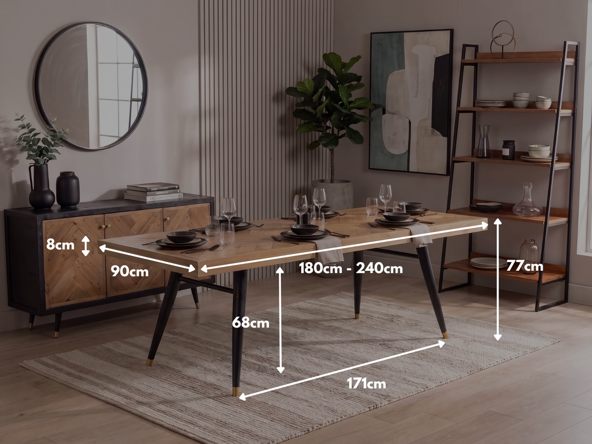 Mode 180-240cm Extendable Dining Table