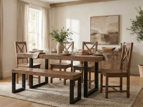 Brooklyn Extendable Dining Table (140cm - 180cm)