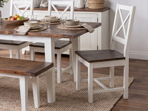 Devon Cross Back Dining Chair (Set of 2)
