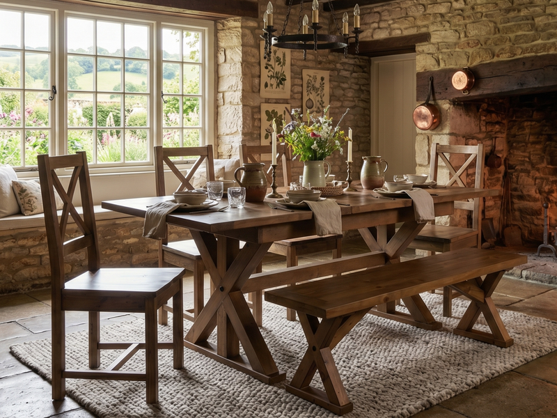Provence Extending Dining Table (140-180cm)