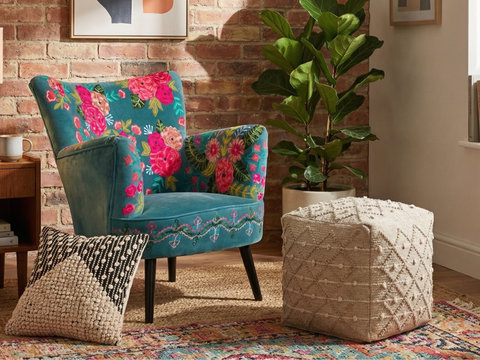Persia Kantha Armchair