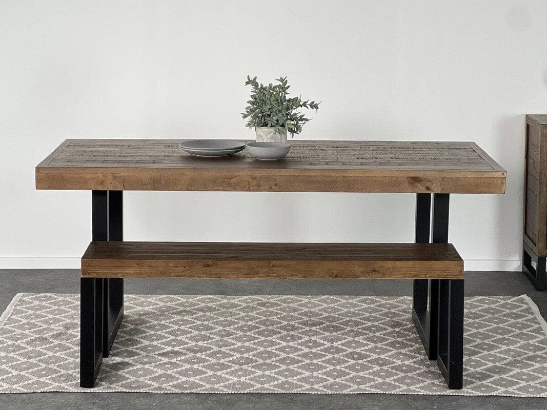 Brooklyn 180CM Fixed Top Dining Table