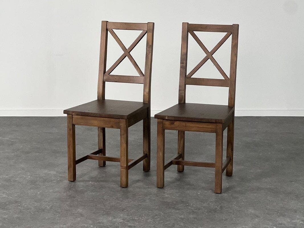 Brooklyn Cross Back Dining Chair (Set of 2)