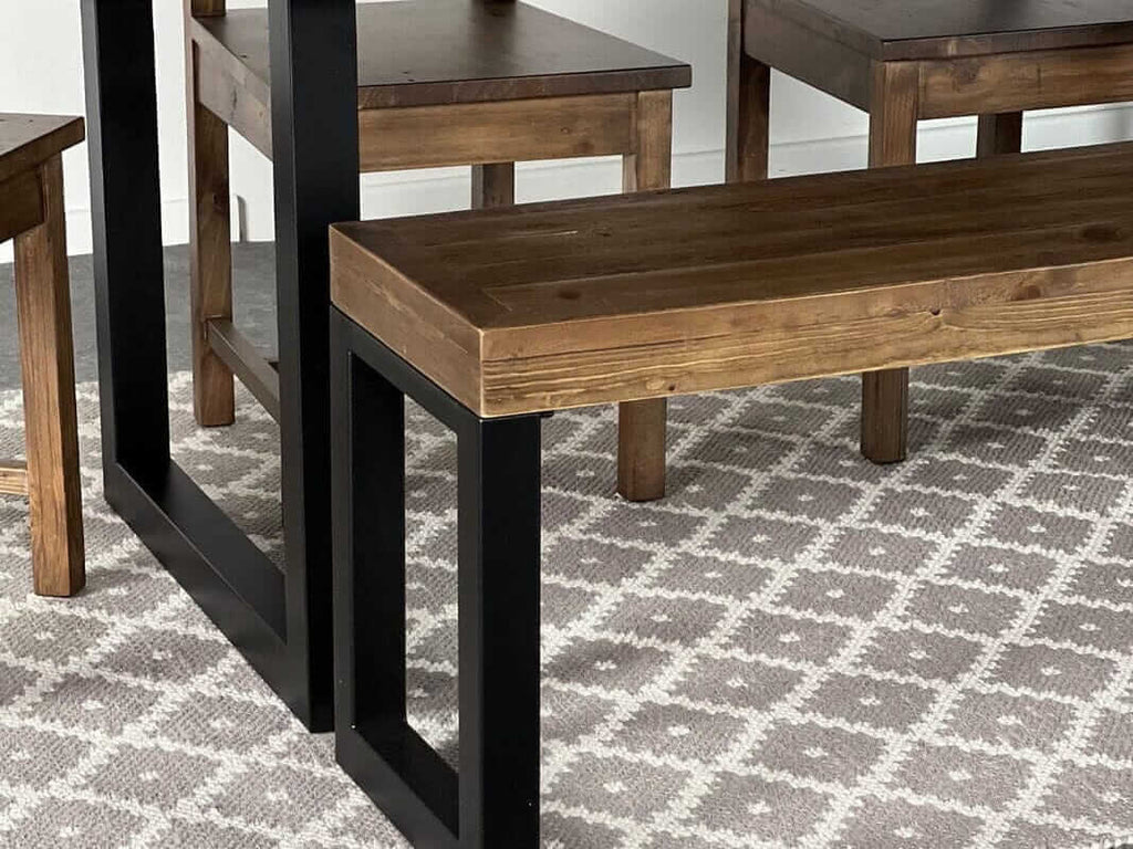 Brooklyn Fixed Top Dining Table & Brooklyn Cross Back Chairs