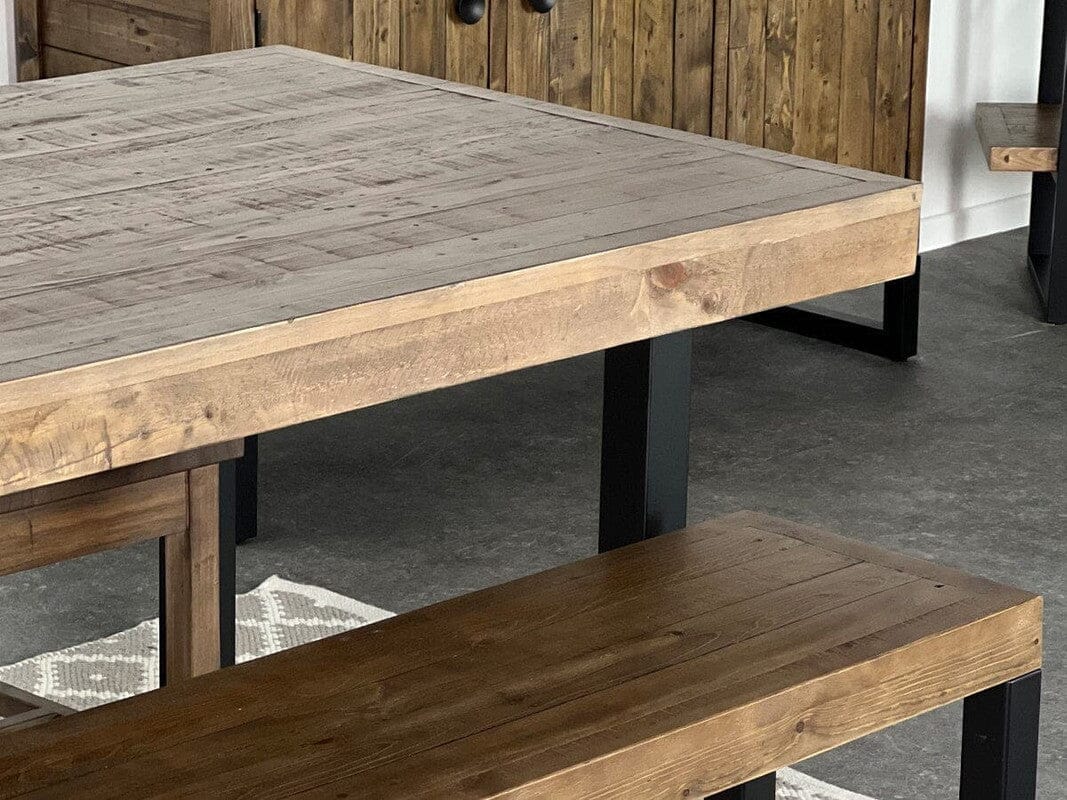 Brooklyn 180CM Fixed Top Dining Table