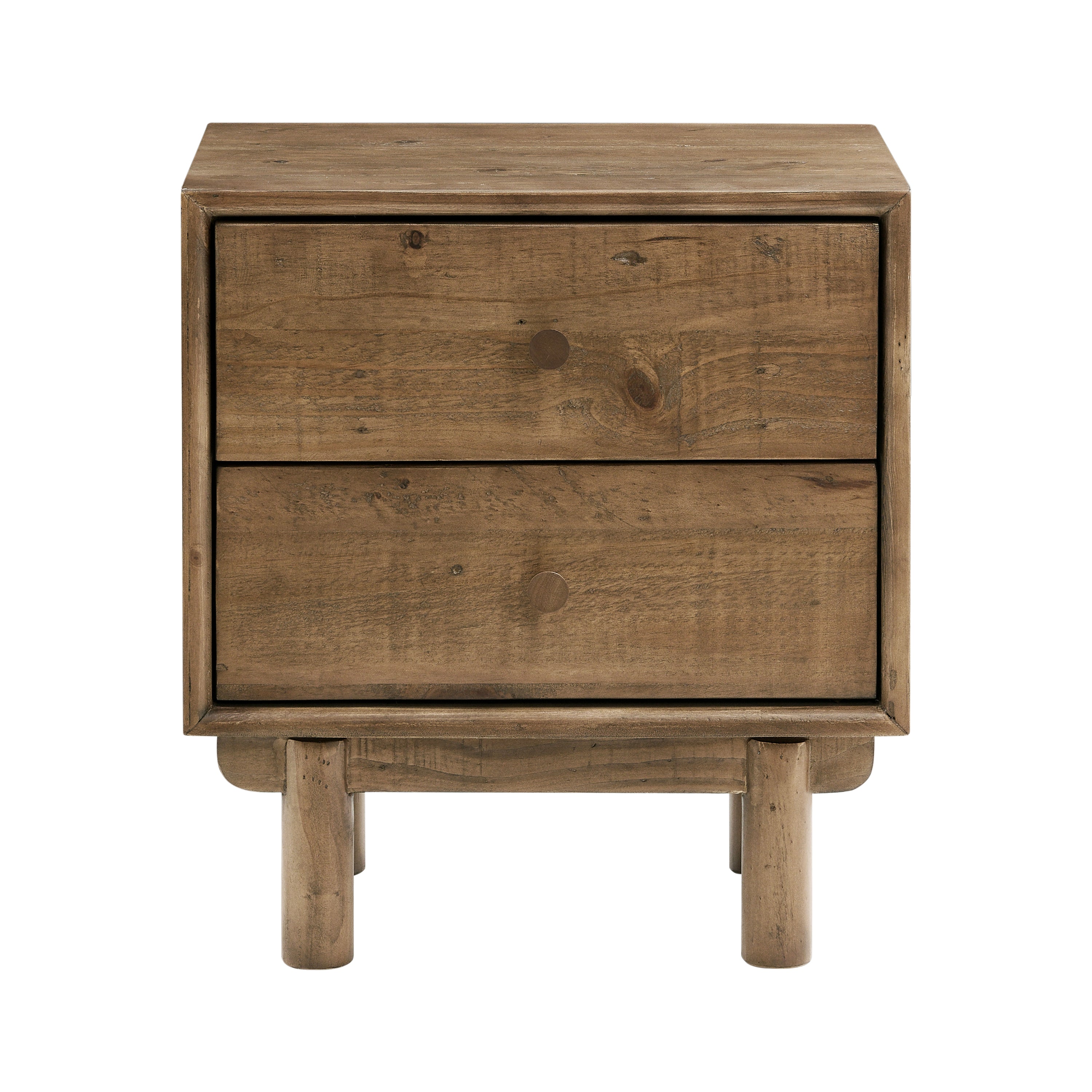 Washington 2 Drawer Bedside Table