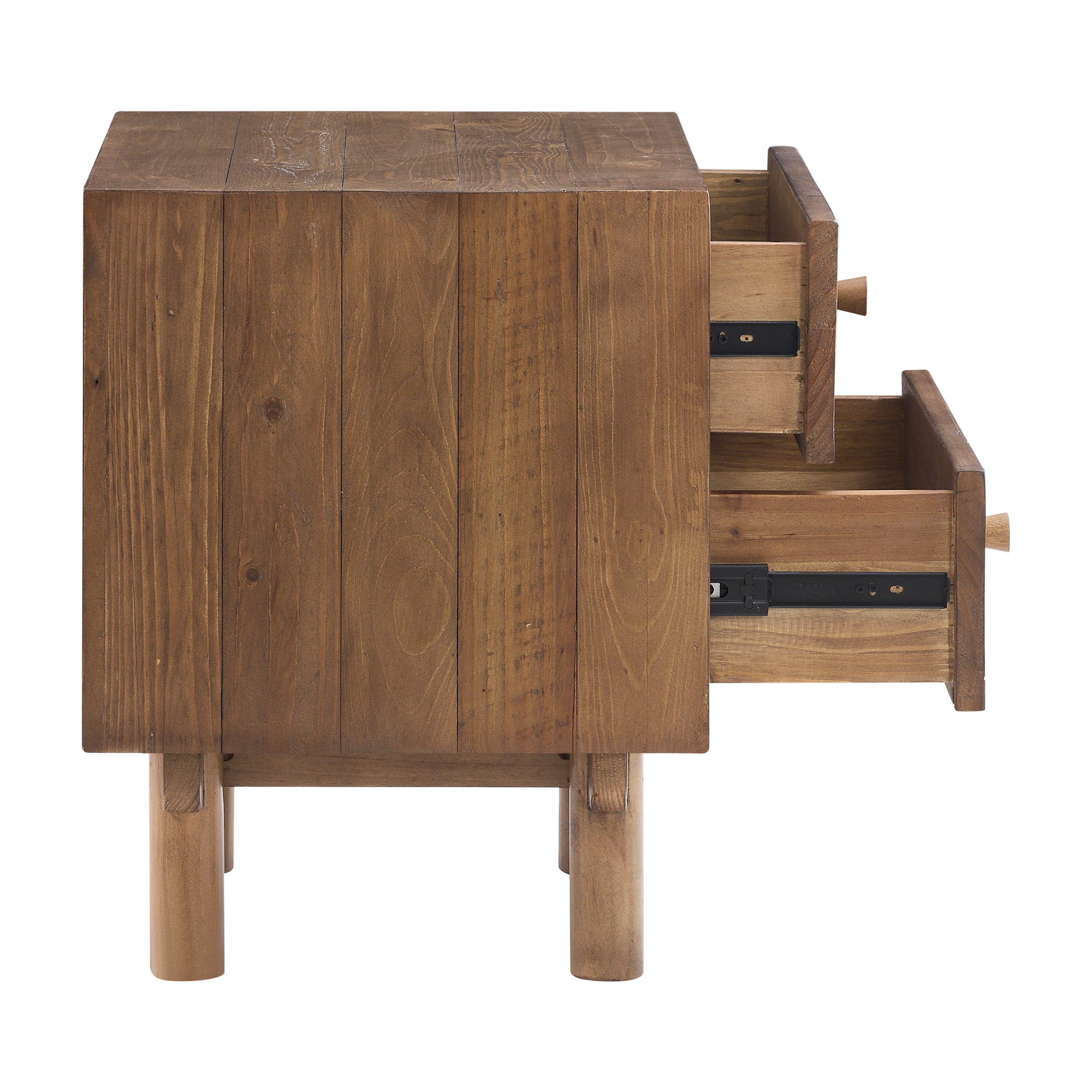 Washington 2 Drawer Bedside Table