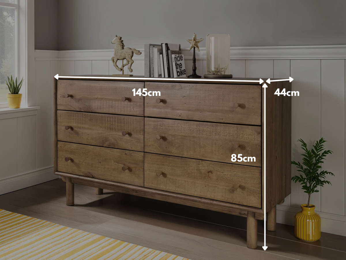 Washington 6 Drawer Chest