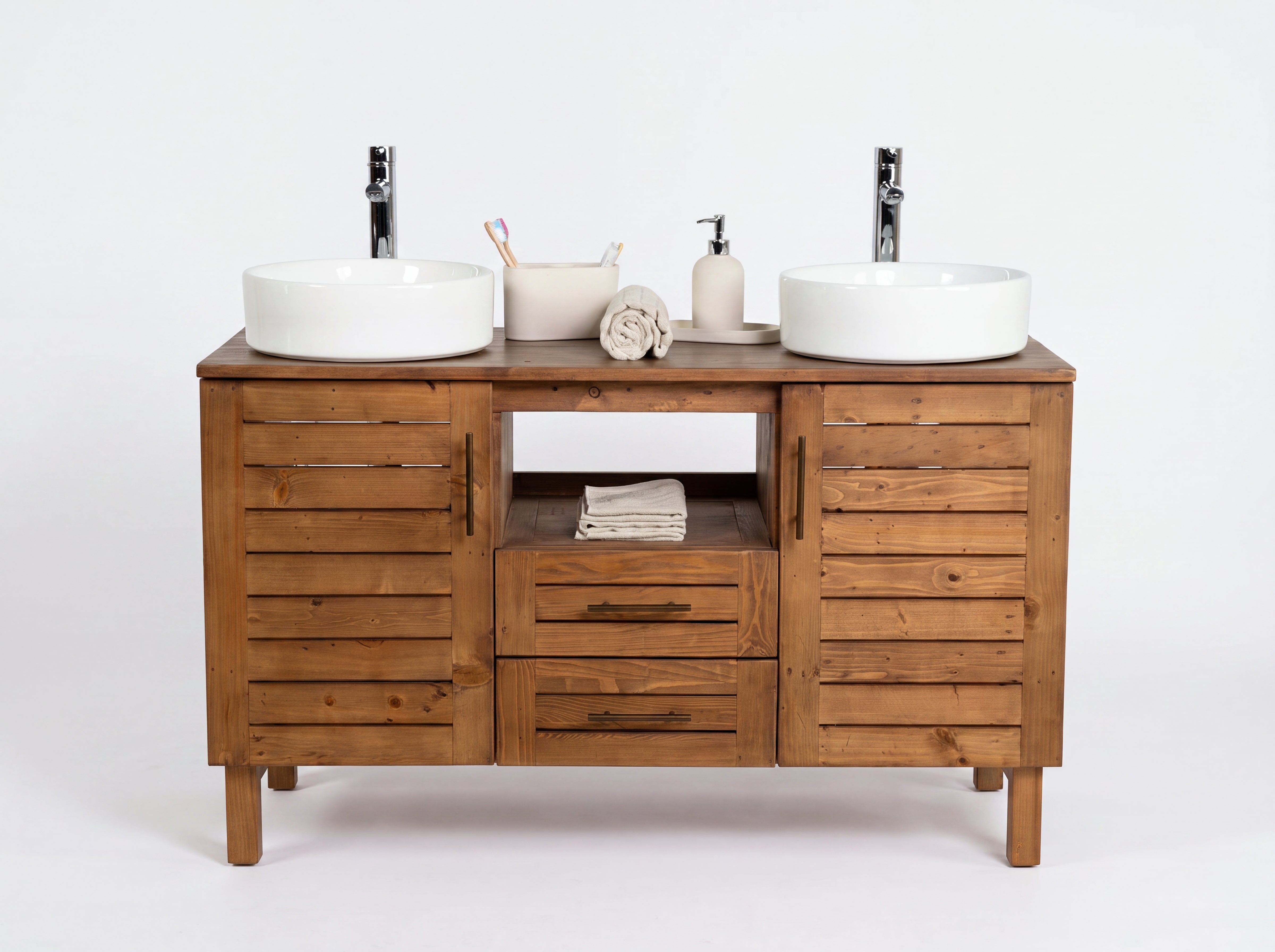 Bayou Double Vanity Unit