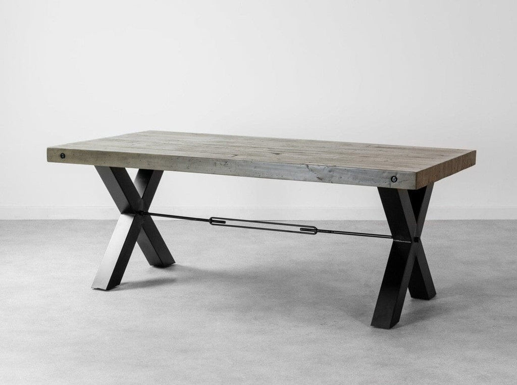 New York Harlem Fixed Top Dining Table