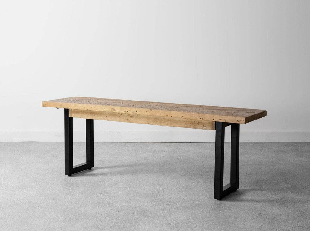 Tulsa 180cm Fixed Top Dining Table & Dining Bench